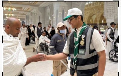وزارة الرياضة تواصل تنفيذ البرنامج السنوي لخدمة المعتمرين وزوار الحرمين الشريفين بمشاركة 300 من الكشافة