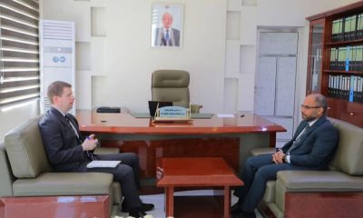 وزير الاتصالات يبحث مع مدير مكتب المبعوث الأممي مستجدات الأوضاع في اليمن