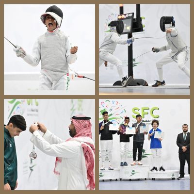 ختام بطولة المملكة “الجولة الماسية” للمبارزة