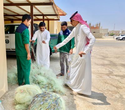 ‏ضبط 5 صيادين مخالفين بوسائل محظورة ضمن جهود تعزيز الامتثال البيئي في “بيئة الليث”  ‏