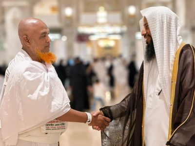 رئاسة الشؤون الدينية تستقبل طلائع الحجاج في رحاب الحرمين الشريفين