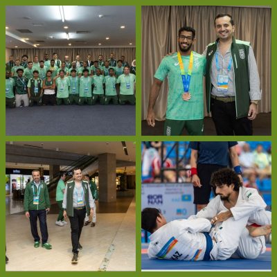 الأمير فهد بن جلوي يزور قرية الرياضيين في سانيا