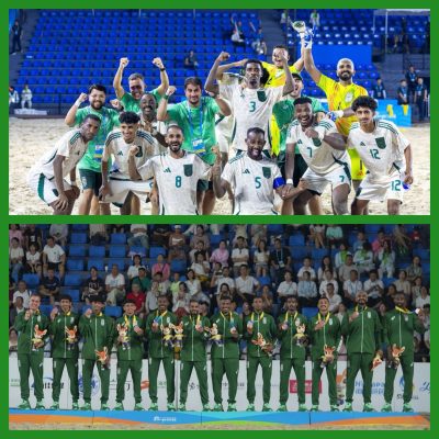 برونزية أخضر الشاطئية تختتم مشاركة السعودية في سانيا 2026