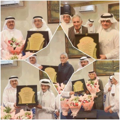 علي نوح يُكرّم ويحتفي بنجوم الشعر والغناء والإعلام