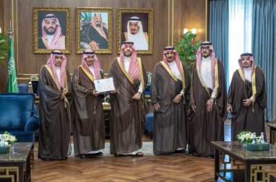 الأمير فيصل بن خالد بن سلطان يهنئ المعهد السعودي التقني للتعدين بعرعر بمناسبة حصوله على الاعتماد المؤسسي الكامل