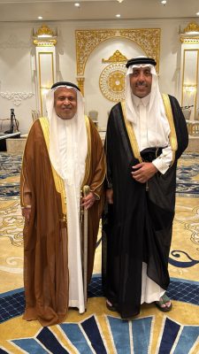 أمراء ووجهاء ومسؤولين يهنئون الشيخ أحمد باحميدان بزفاف نجله ( محمد )
