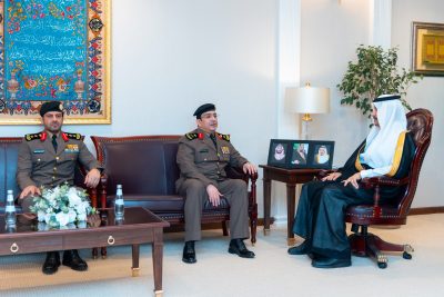 سمو محافظ حفرالباطن يستقبل مدير مرور المنطقة الشرقية