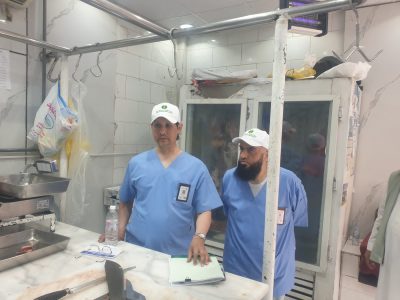 تكثيف الجولات الرقابية على الملاحم في أسواق النفع العام بالعاصمة المقدسة