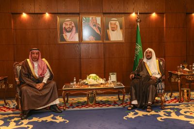 وزير الشؤون الإسلامية يستقبل الرئيس التنفيذي للهيئة الملكية لمدينة الرياض