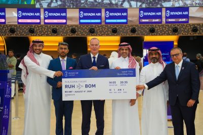 “طيران الرياض” يطلق رحلاته المباشرة إلى مومباي ثامن وجهاته العالمية