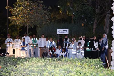 «جدة للجميع» تنجح في محطتها الأولى «لونها بالأبيض» وتستعد لمحطتها القادمة