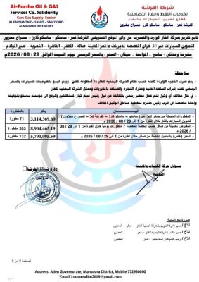 صافر تقلّص حصة مديريات مدينة تعز من غاز السيارات وتُبقي العجز عند 65% يومياً