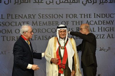 ضمن نخبة من أبرز العلماء والمفكرين حول العالم .. الأمير تركي الفيصل عضوا في أكاديمية المملكة المغربية